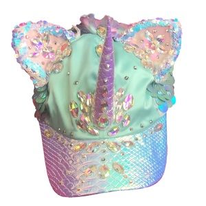 Jackalope Land, unicorn cap, festival/